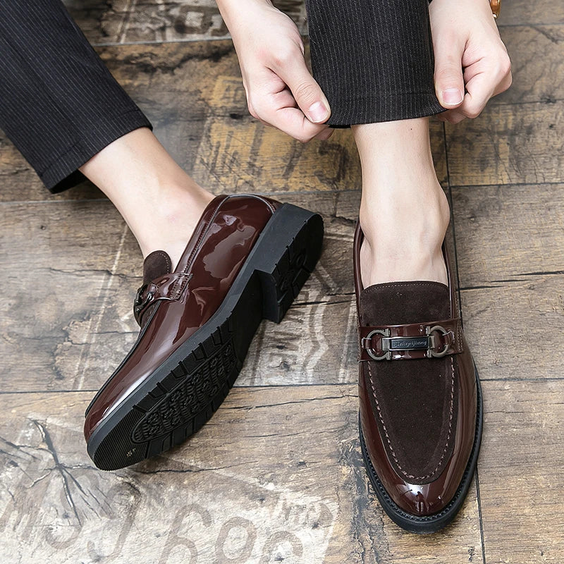 Brixton Leather Loafers