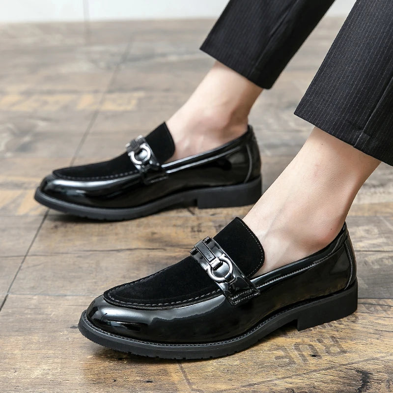 Brixton Leather Loafers